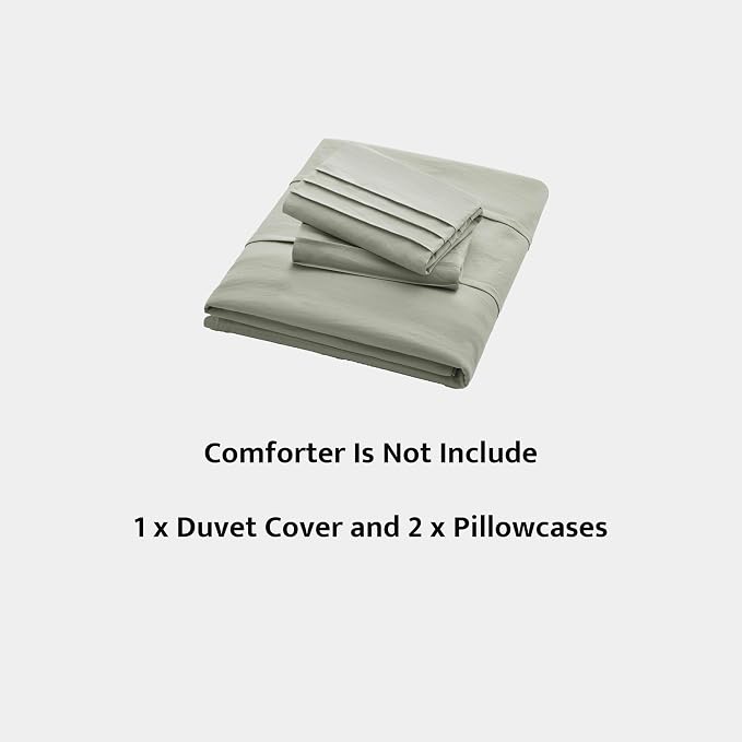 Oli Anderson Mist Sage Duvet Cover Queen Size - Image 7