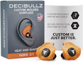 Decibullz - Custom Molded Earplugs, 31dB Highest NRR, Comfortable Hearing by Decibullz