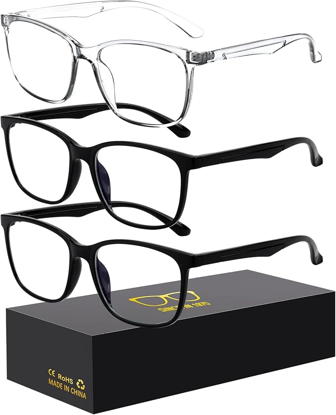 Oilway Blue-Light Blocking Glasses Computer Reading/Gaming/TV/Phones Glasses by Oilway