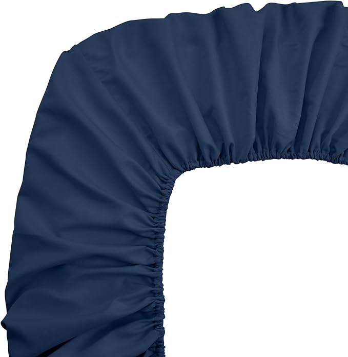 FreshCulture Queen Fitted Sheets, Bulk Pack of 6, Deep Pocket, Soft Microfiber - Image 4
