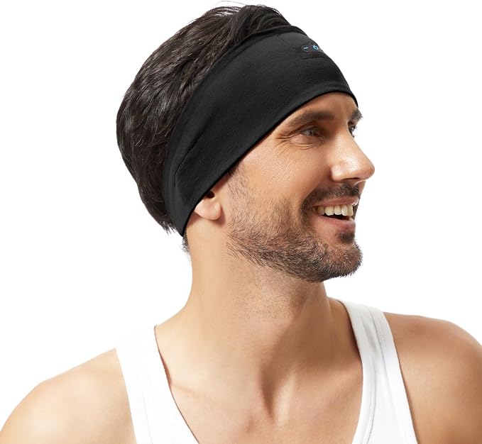 BORAYDA 2-Pack Bluetooth Headband, 18 Hours Play Time, HD Stereo, Built-in - Image 7