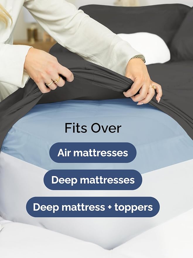 Extra Deep Twin Sheet Set - Image 6