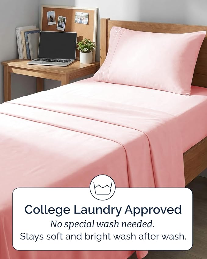 Twin XL Size 3 Piece Sheet Set - Image 6