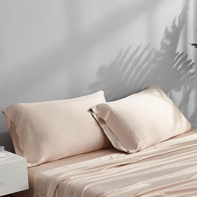 ACCURATEX Cooling Pillow Cases Set of 2, Rayon Derived from Bamboo, Soft - Image 2