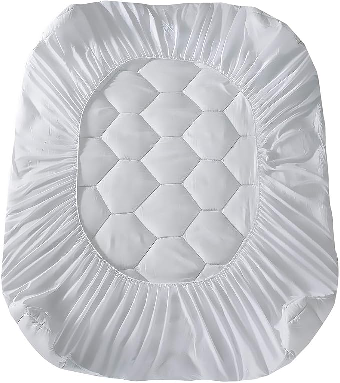 Favorland Twin XL Mattress Pad, 8-21" Deep Pocket Protector Ultra Soft Quilted - Image 6