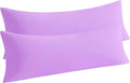 NTBAY Body Pillow Cases Set, 2 Pack Brushed Microfiber 20x54 Inches, Stain by NTBAY
