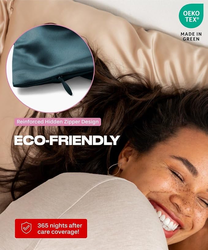 SUNDAYSILKS™ Premium Silk Pillow Cases | 100% Mulberry Silk Pillowcase - Image 5