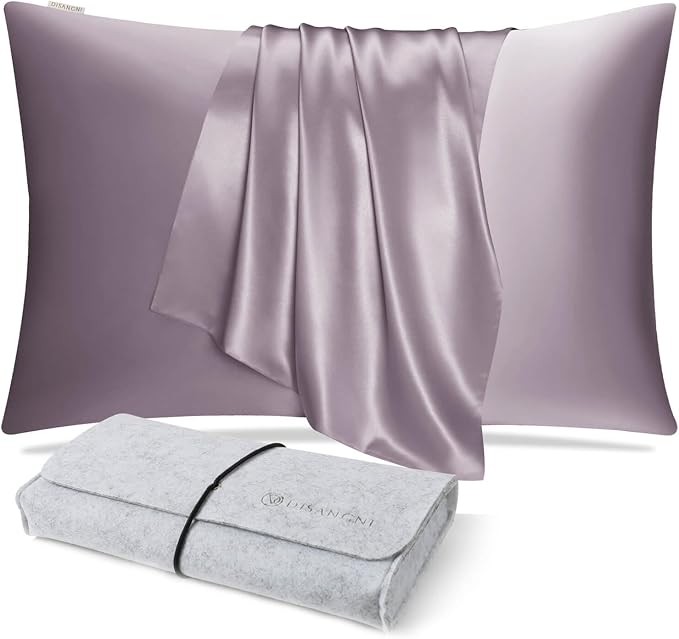 DISANGNI 100% Natural Mulberry Silk Pillow case by DISANGNI