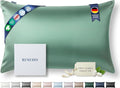 Premium Silk Pillowcase 100% Organic Mulberry Silk, 22 Momme, Grade 6A by RENESSY-GentlebyNature