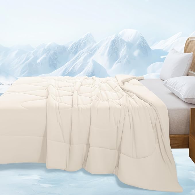 MASVIS Cooling Blankets for Hot Sleepers, Luxury Lightweight Cozy Soft Throw - Image 7