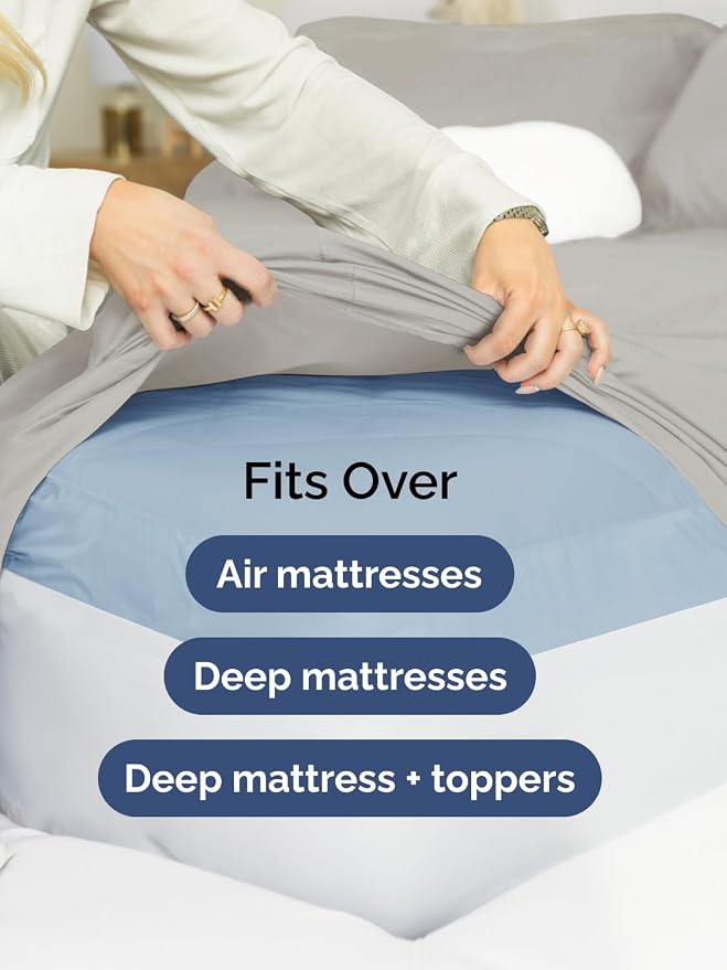 Extra Deep Twin Sheet Set - Image 6