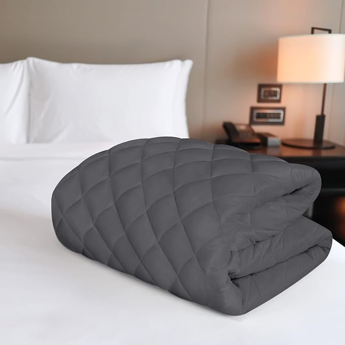Utopia Bedding Quilted Fitted Mattress Pad, Full Size, Elastic Fitted Mattress - Image 5