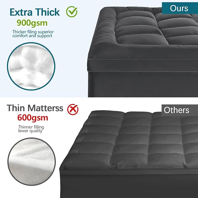 CYMULA Mattress Topper Queen Size - Image 2