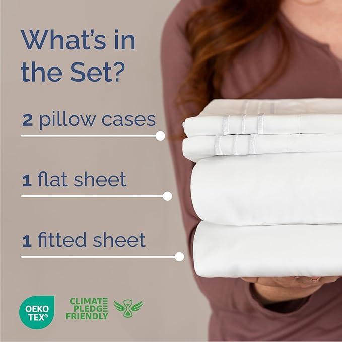 King Size 4 Piece Sheet Set - Image 2