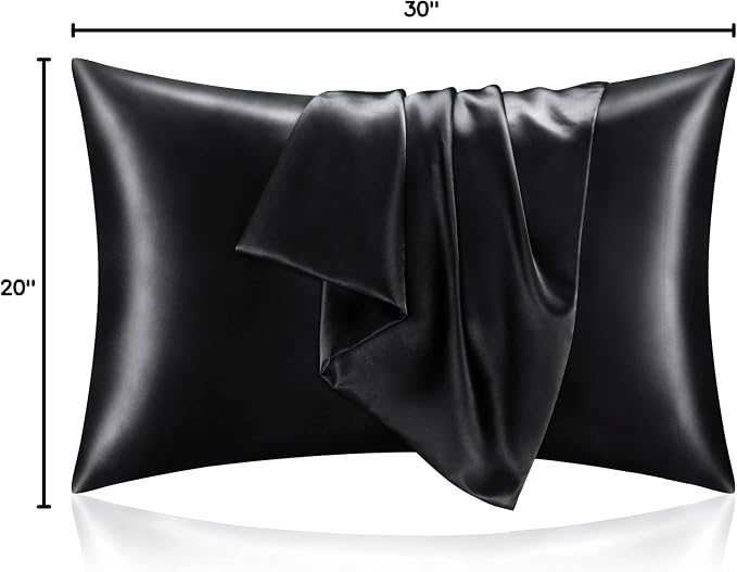 BEDELITE Satin Pillowcase for Hair and Skin, Super Soft and Cooling Similar to - Image 9