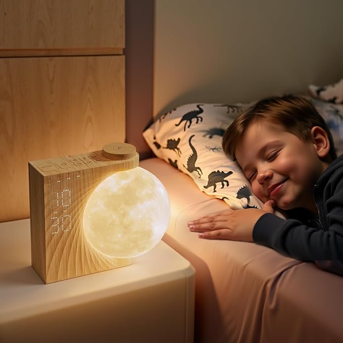 Sunrise Alarm Clocks for Heavy Sleepers, Night Lamp Clocks for Bedrooms - Image 5
