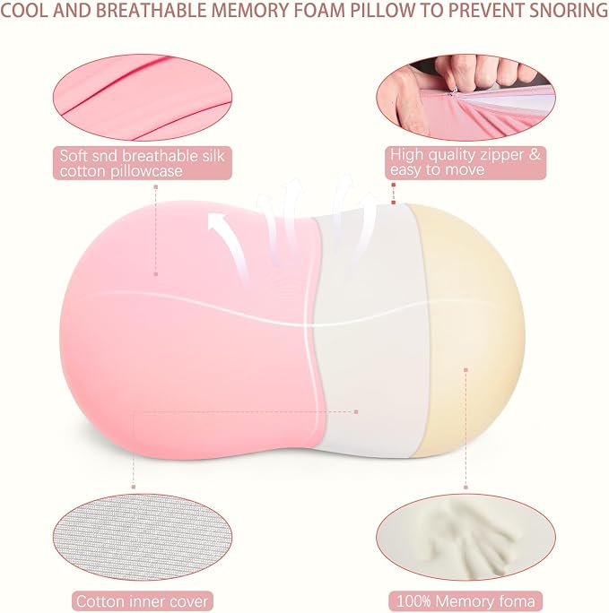 KEEPMOV Cervical Memory Foam Pillow: Neck Pillows - Image 4