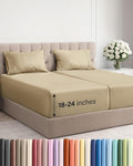 Extra Deep Split King Sheet Set by CGKUnlimited