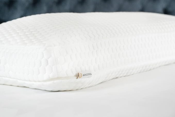 Aricove Bed Pillow for Sleeping, Side Sleeper Pillow for Adults, Queen Size - Image 8