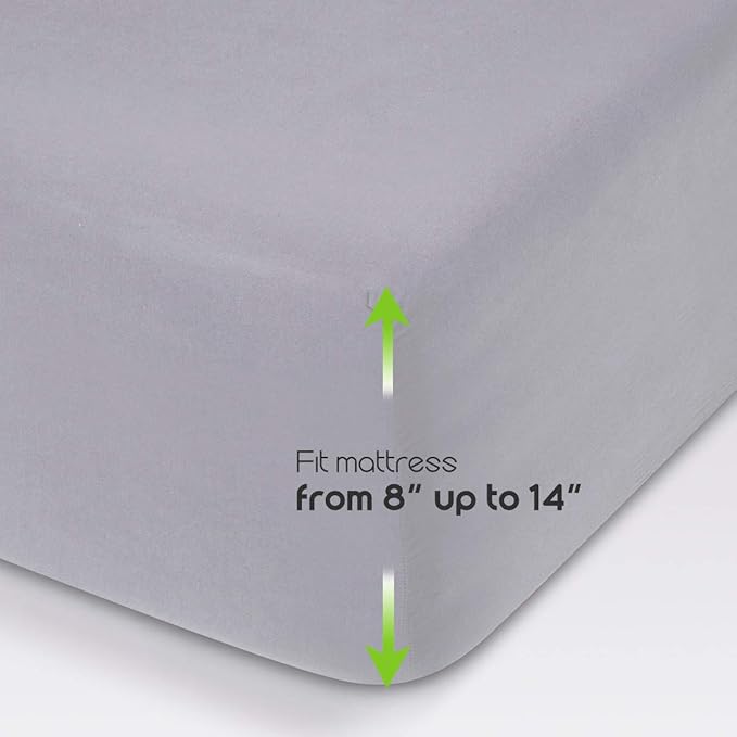 Fitted Sheet- COSMOPLUS Queen Fitted Sheet Only（No Flat Sheet or Pillow Shams） - Image 3