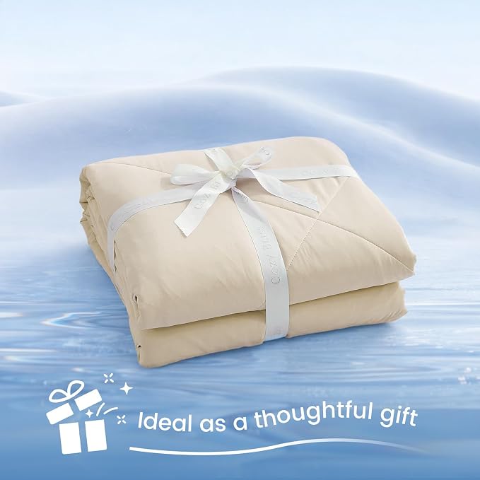 Cozy Bliss Cooling Comforter Twin Size, Cooling Blankets - Image 6