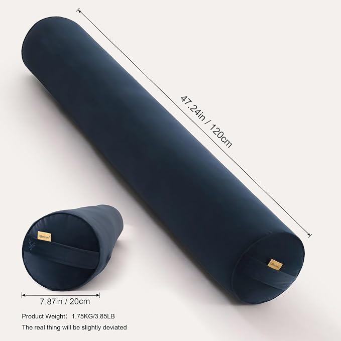 Body Pillow for Adults, Long Round Pillow, Big Cylindrical Pillow, Large Full - Image 2