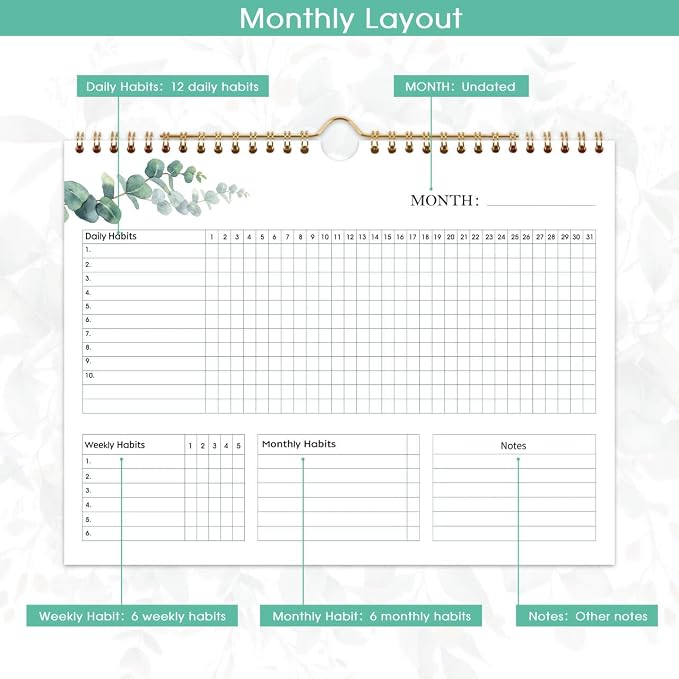 Habit Tracker Calendar - Image 3