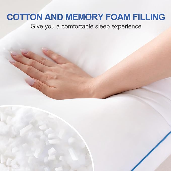 YZ HOME Memory Foam Body Pillow Insert - Image 4