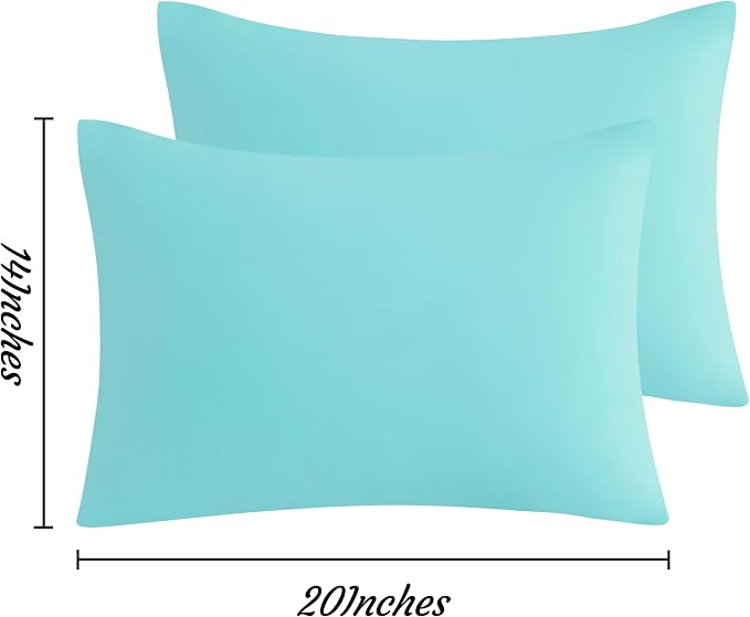NTBAY Toddler Pillow Cases Set of 2, 2 Pack Brushed Microfiber 14x20 Pillow - Image 9