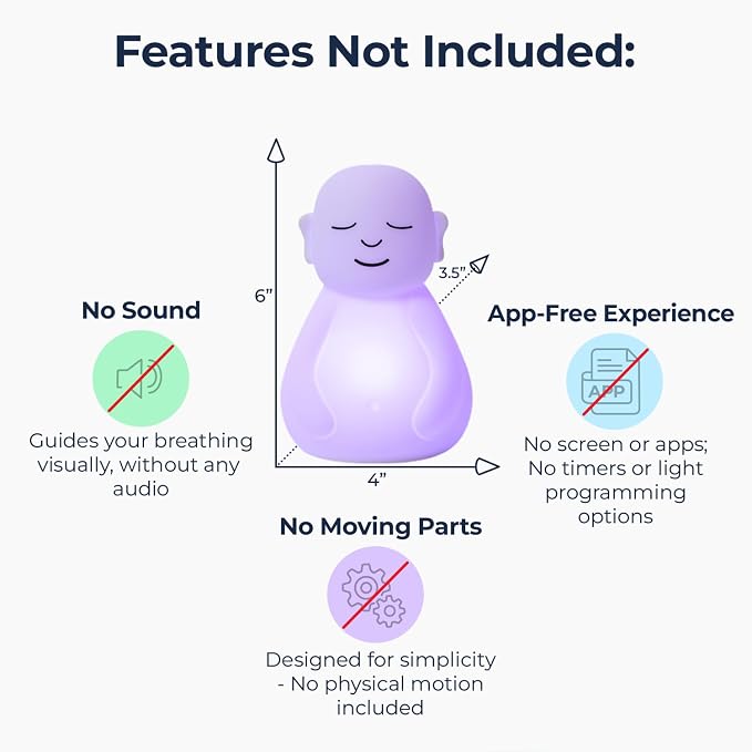 Mindsight 'Original Breathing Buddha' Guided Visual Meditation | 3 Modes to - Image 5