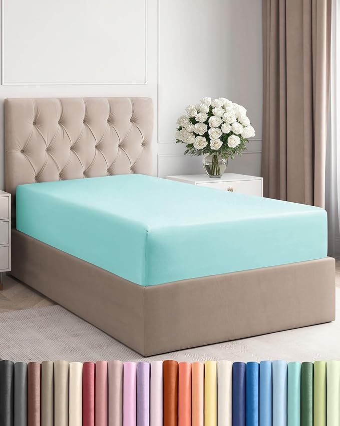 Twin XL Fitted Bed Sheet by CGKUnlimited
