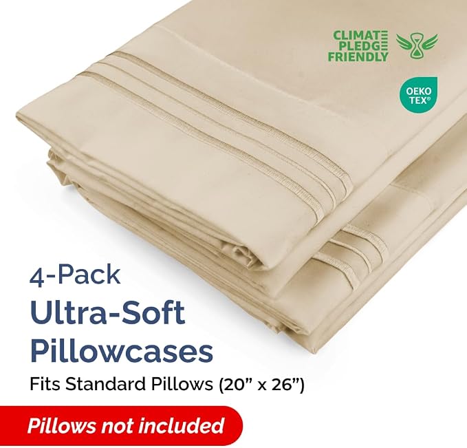 Standard Pillow Cases Set of 4 - Image 2