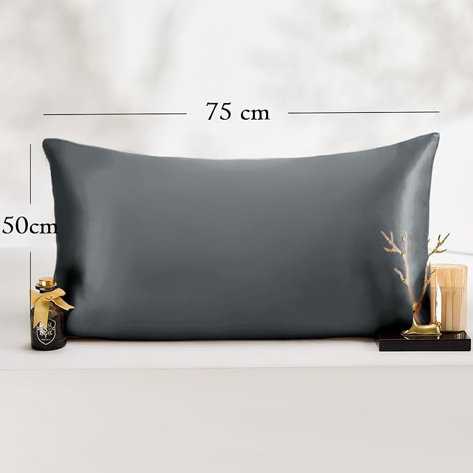 Satin Pillowcase for Hair 2pc, Similar to Silk Pillow Cases, Easier Care Than - Image 8