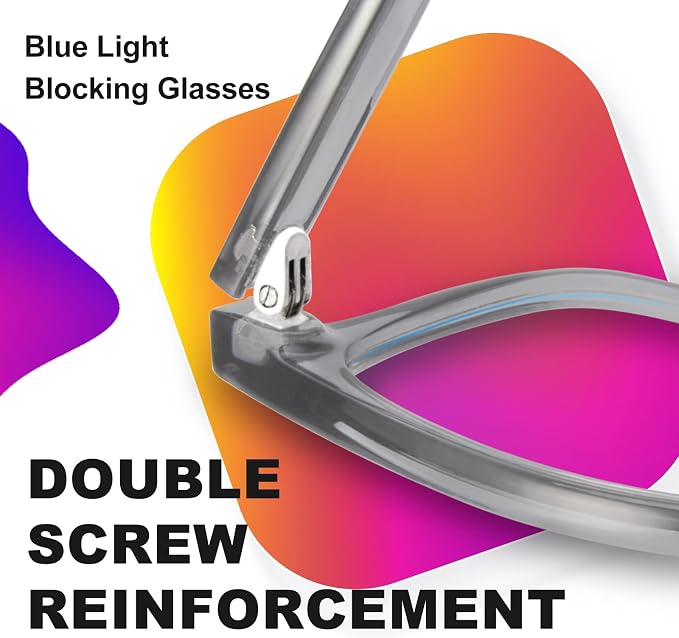VISOONE Blue Light Blocking Glasses Square - Image 5