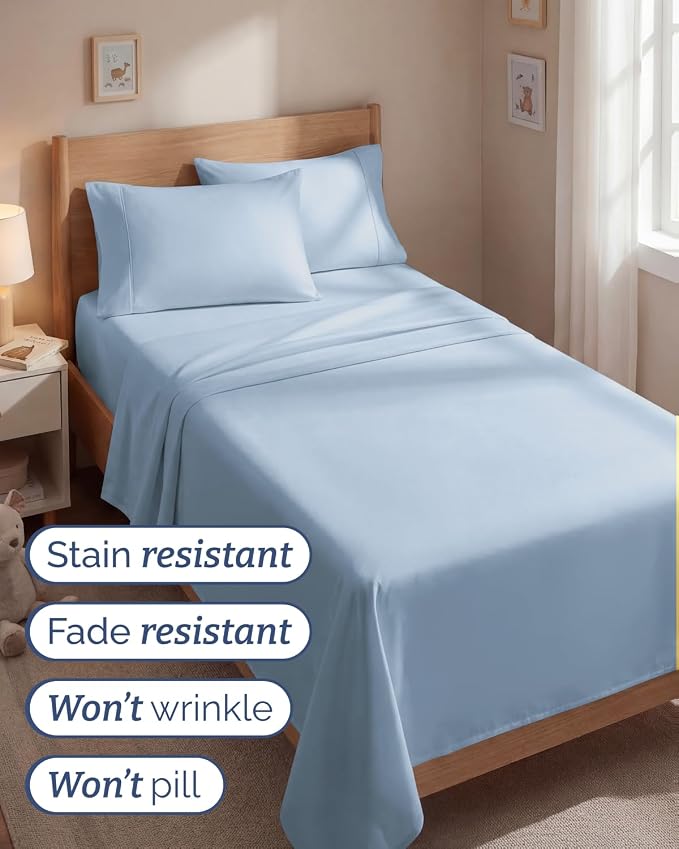 Twin 4 Piece Sheet Set - Image 5