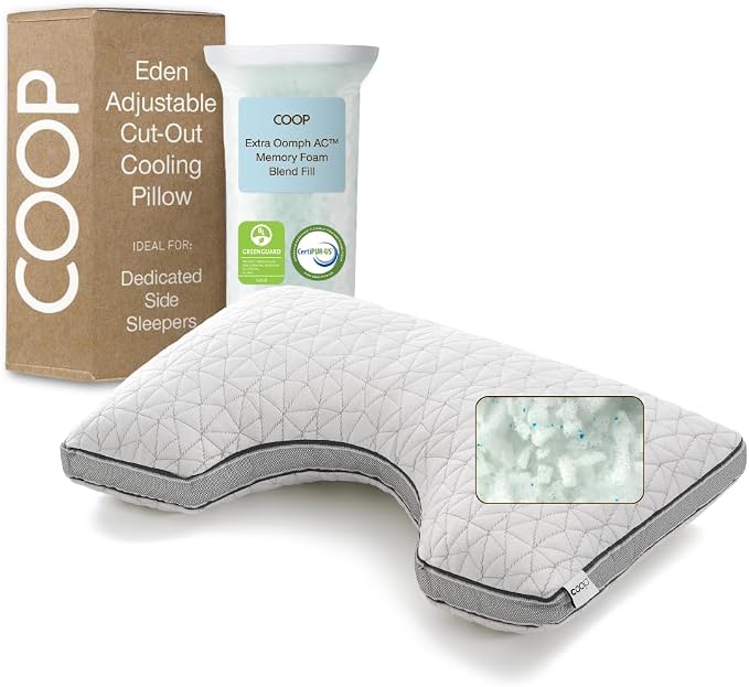 Coop Home Goods Eden Cut-Out Bed Pillow by CoopSleepGoods