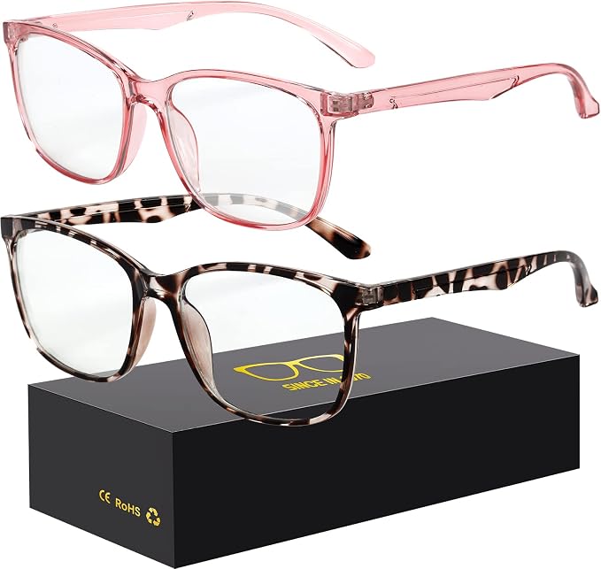 Oilway Blue-Light Blocking Glasses Computer Reading/Gaming/TV/Phones Glasses by Oilway