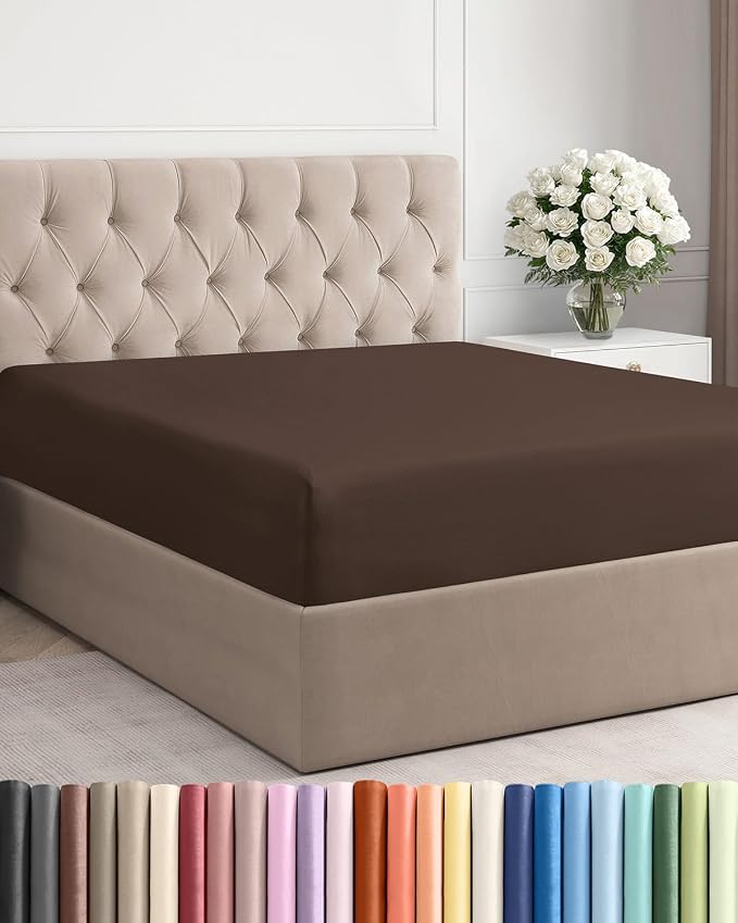Cal King Fitted Bed Sheet by CGKUnlimited