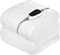 Sealy Electric Blanket Heated Throw 50"x60" Soft Double Sherpa Super Cozy by Sealy