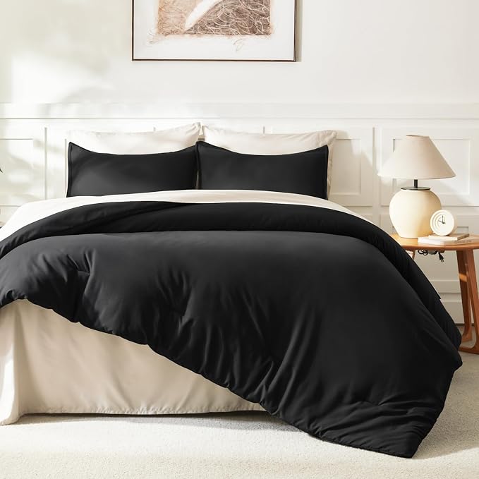 Litanika Black California King Comforter Set - Image 6