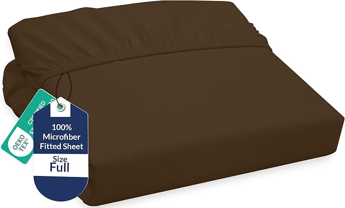 Royale Linens Fitted Sheet Full by ROYALELINENS