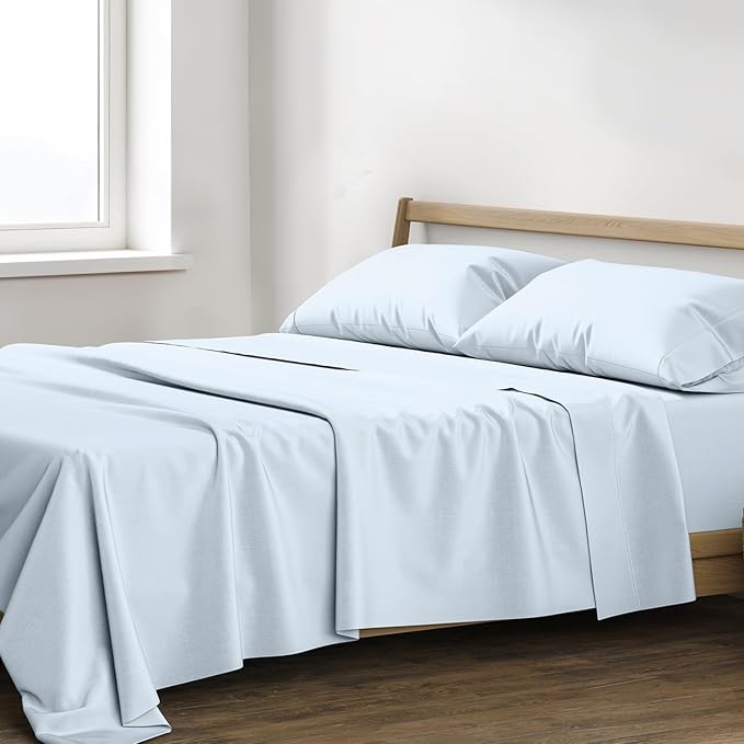 XOOX Linen 100% Egyptian Cotton Queen Sheet Set by XOOXLinen