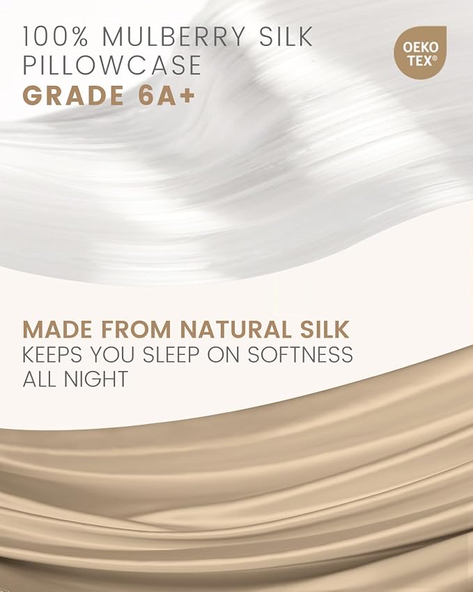 THXSILK 100% Mulberry Silk Pillowcase - Image 2