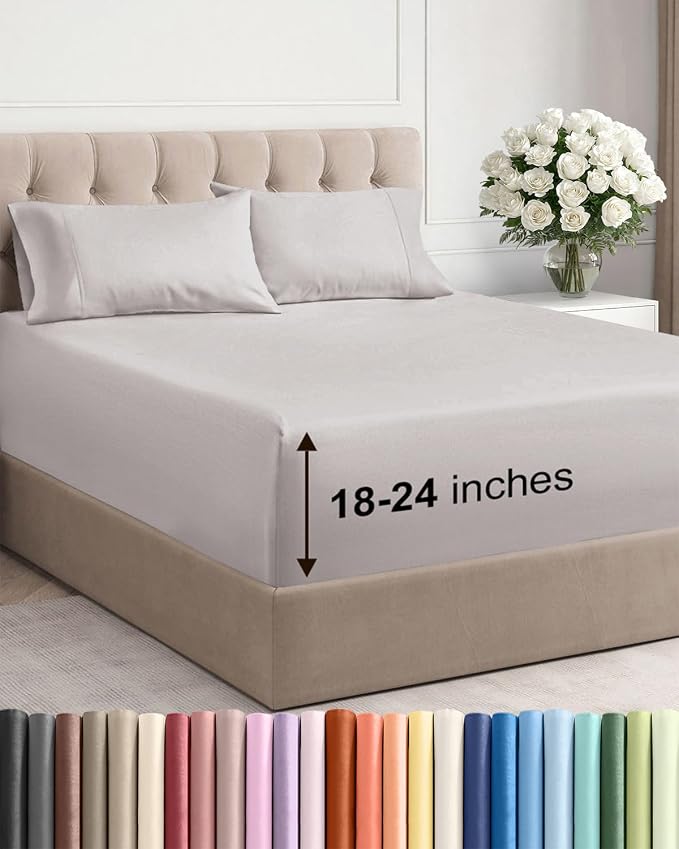 Extra Deep Twin Sheet Set by CGKUnlimited