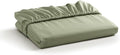Linen Home 100% Cotton Percale Weave Fitted Sheet, King Size, 1 Deep Pocket by LINENHOME
