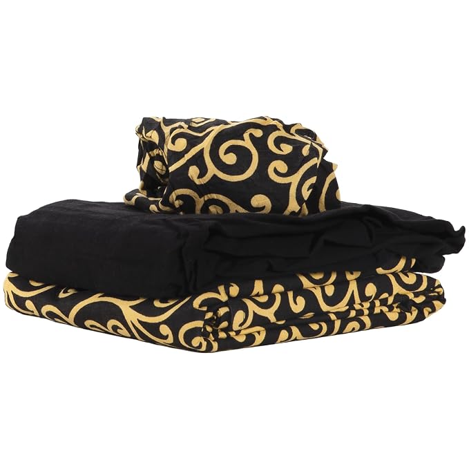 ForPro Premium Designer Flannel 3-Piece Massage Sheet Set - Image 3