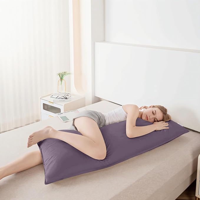 Goose Down Body Pillows for Adults, Large Body Pillow for Side Sleeper - Image 2