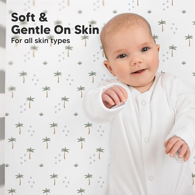 KeaBabies 2-Pack Organic Crib Sheets - Image 4