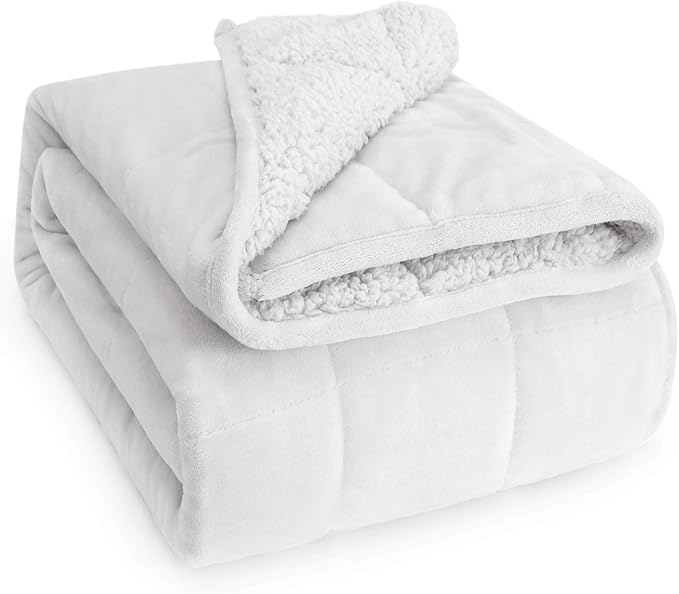 Wemore Sherpa Fleece Weighted Blanket by WemoreDirect