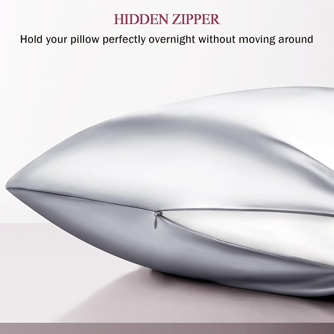 100% Silk Pillow Cases King Size Mulberry Silk Pillowcase - Image 5